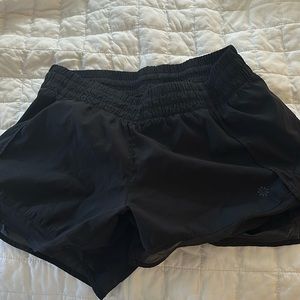 Athleta black shorts, size XS